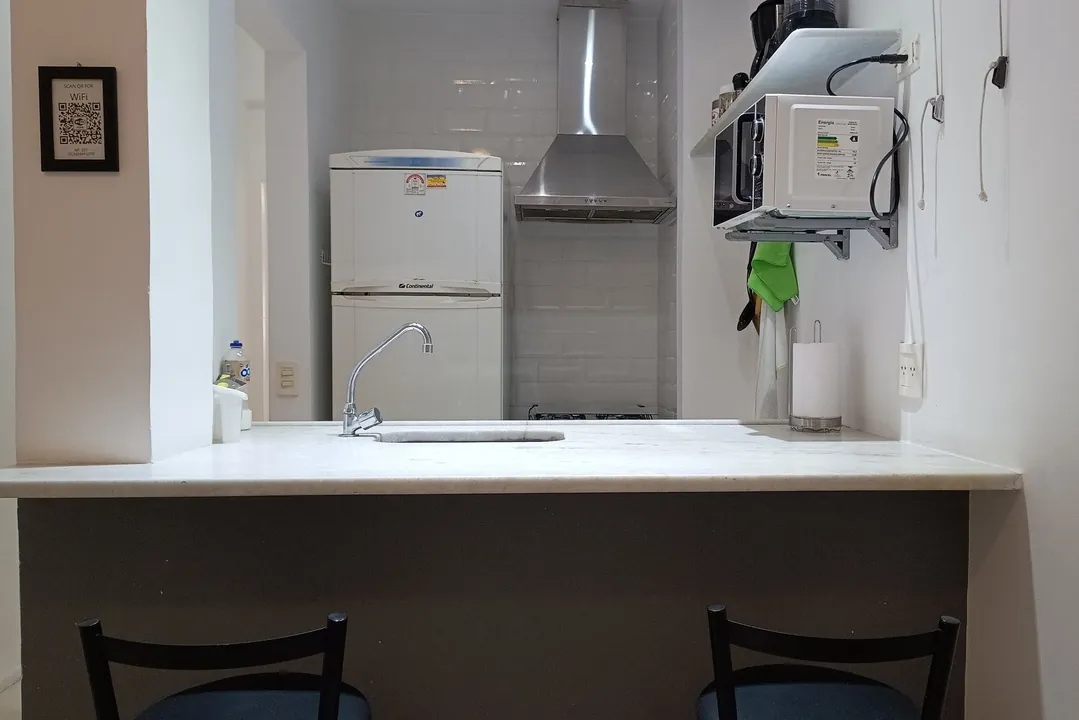 Excelente local. Praia de Ipanema 250m da areia